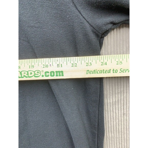 VTG Akwa Classic Polo Shirt 1/4 Button Navy Men's Size XL Workwear Company Logo - Picture 4 of 10